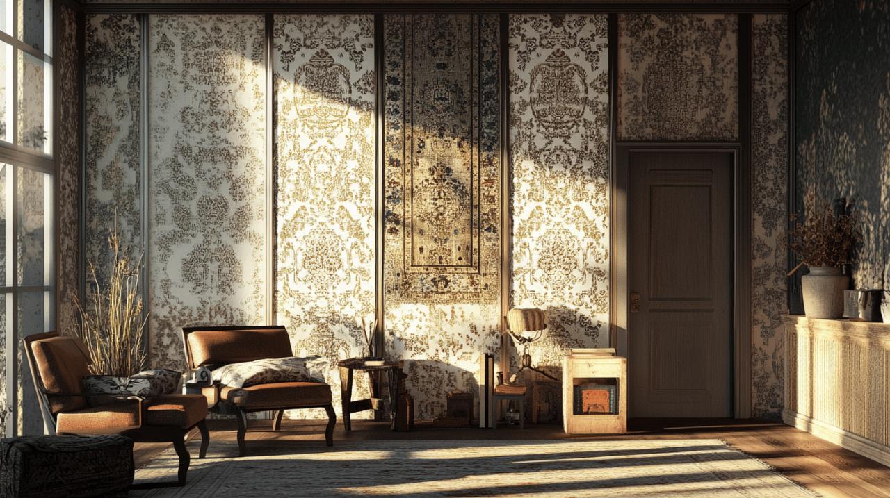 4 murs papier peint : Transformez vos imperfections murales en atouts deco